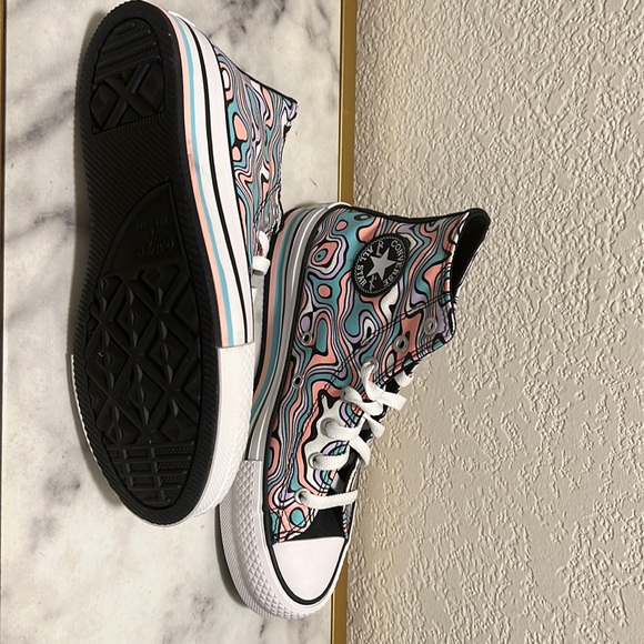 Chuck Taylor All Star Lift Platform Color Swirl - Picture 1 of 6
